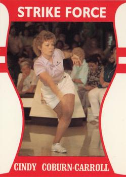 1991 Little Sun Ladies Pro Bowling Tour Strike Force #44 Cindy Coburn-Carroll Front